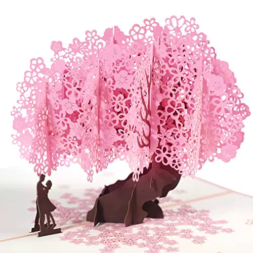 Magic Ants 3D Hochzeitskarte - Pop Up Liebeskarte für Hochzeit und Valentinstag