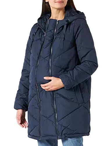 MAMALICIOUS Damen Wintermantel mit Kapuze - Stilvoll und Warm