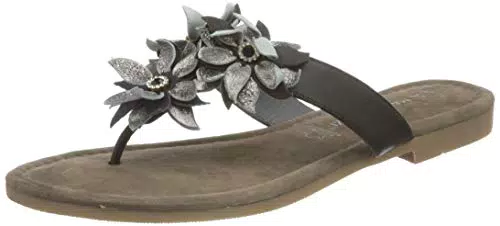 Marco Tozzi Damen Pantolette Slipper 2-2-27111-26 aus Leder