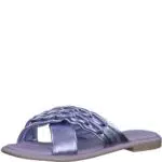 MARCO TOZZI Damen Pantolette, Blockabsatz, aus hochwertigem Leder