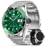 Marsyu Smartwatch Herren mit Telefonfunktion und 114 Sportmodi