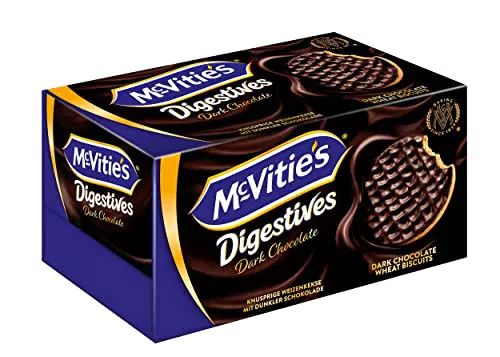 McVitie's Digestives – Knusprige Kekse aus Großbritannien mit dunkler Schokolade