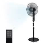 Midea FS40-16CR Standventilator mit Fernbedienung, 12 Geschwindigkeiten, leise