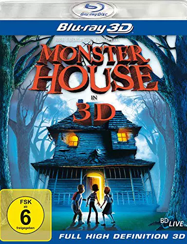 Monster House 3D Blu-ray – Spannender Animationsfilm für die ganze Familie