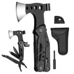 Multitool Werkzeug für Männer – Camping Survival Kit mit Hammer, Axt und Zange