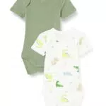 NAME IT Baby Jungen Body Nbmbody 2p SS Dino