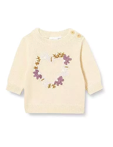 NAME IT Baby-Mädchen Pullover NBFLIFINE LS aus Strick