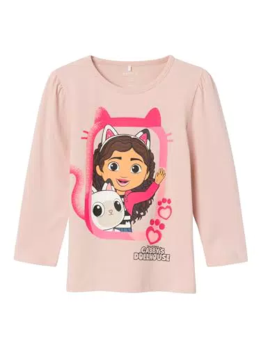 NAME IT Mädchen Nmfnessie Gabby Ls Top