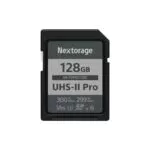 Nextorage Ultra Fast v90 UHS-II SD-Karte PRO 128 GB, 299 MB/s Schreibgeschwindigkeit