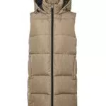 NOISY MAY Damen Puffer Weste NMAURORA mit Kapuze und Reißverschluss