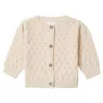 Noppies Mädchen Cardigan Catlin mit langen Ärmeln – Strickjacke für Kinder