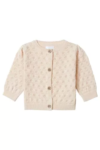 Noppies Mädchen Cardigan Catlin mit langen Ärmeln – Strickjacke für Kinder