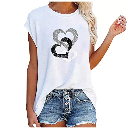 Damen Funktionsshirt mit V-Ausschnitt und Spitze - Schwarzes Basic Top - Kurzes T-Shirt - Bauchfreies Korsettoberteil - Camp Poloshirt - Weihnachtliches Oberteil