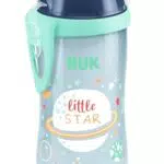 NUK Kiddy Cup Night Trinklernflasche mit Leuchteffekt, auslaufsicher, BPA-frei