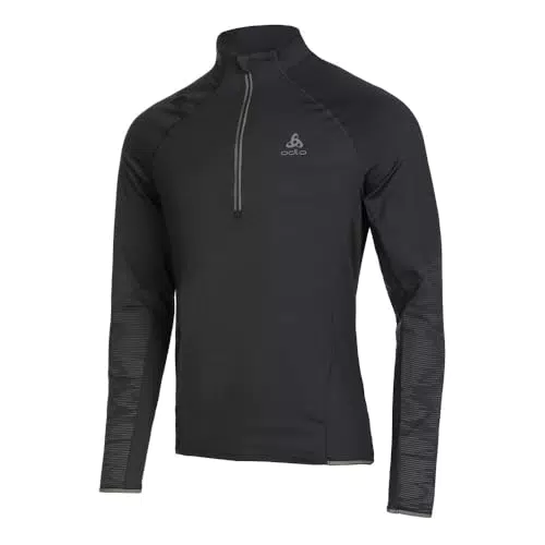 Odlo ZEROWEIGHT CERAMIWARM Reflective Midlayer Laufoberteil für Herren