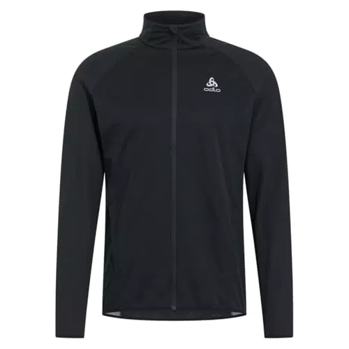 Odlo Herren ZEROWEIGHT WARM HYBRID Laufjacke, black