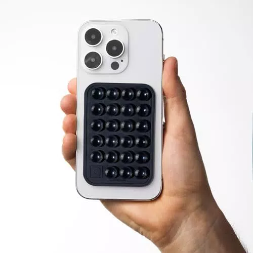 Onedotleft Saugnapf Handyhalterung aus Silikon - rutschfest und selbstklebend