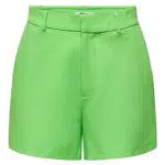 ONLY Damen Onllana-berry Hw Shorts Tlr Noos, Summer Green