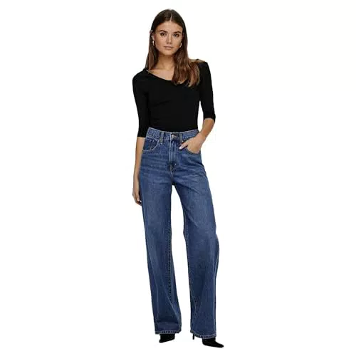 ONLY Weit geschnittene Jeans ONLHope Life Ex HW Wide Straight Fit
