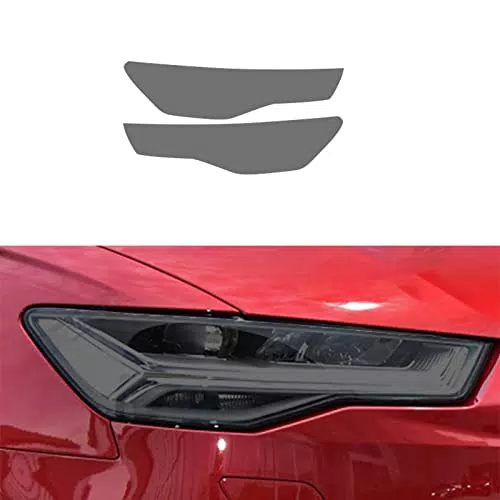 OZEQO Autoscheinwerfer-Schutzfolie TPU-Aufkleber für Audi A6 C7 2012-2018