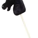 Panduro DIY Steckpferd Bastelset für Kinder - Plüsch Pferd ohne Sound