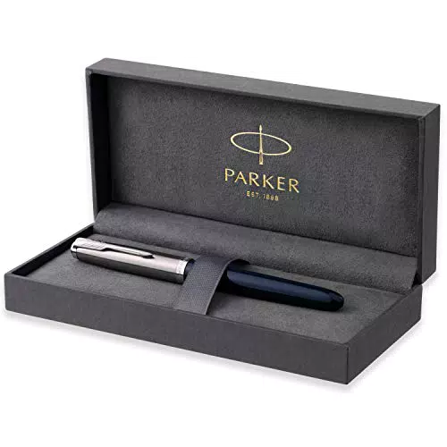 Parker 51 Füller | Füllfederhalter mit mittlerer Feder in Geschenkbox