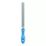 PFERD Mühlsägefeile 200mm, flachstumpfe Feile mit ergonomischem Griff