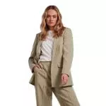 Blazer Damen von PIECES - Lockerer Schnitt - Cloud Dancer