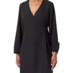 Pieces Pcnessa Ls Wrap Dress für Damen