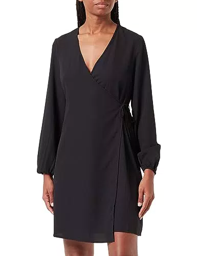 Pieces Pcnessa Ls Wrap Dress für Damen
