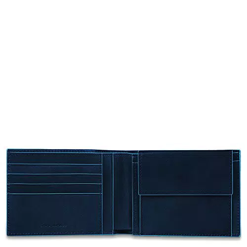 Piquadro Blue Square Münzbörse – Praktische Geldbörse für jeden Anlass