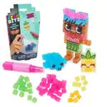 Pixobitz Transparent Set – Sprühperlen Bastelset für 3D Figuren und Accessoires