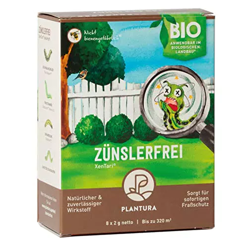 Plantura Xentari Spritzmittel gegen Buchsbaumzünsler und Schadraupen, biologisch