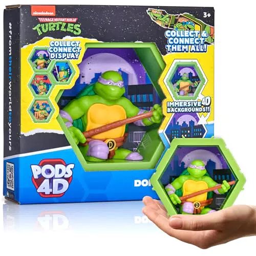 PODS Ninja Turtles Donatello – Wackelfigur zum Sammeln und Ausstellen