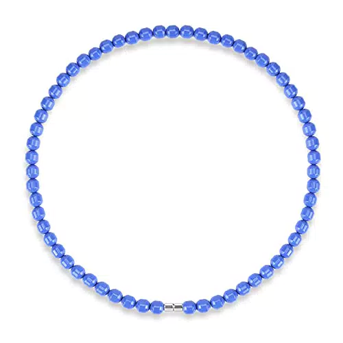 Power Ionics Unisex Turmalin Perlenkette mit Magnetverschluss - Eleganter Schmuck