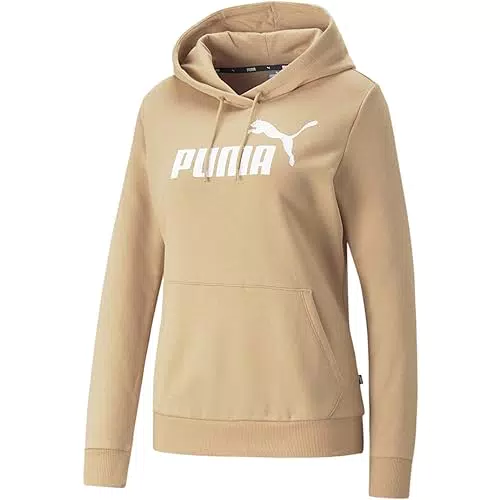 PUMA Damen Pullover Sweater Sweatshirt Kapuzensweatshirt ESS Logo Hoodie FL