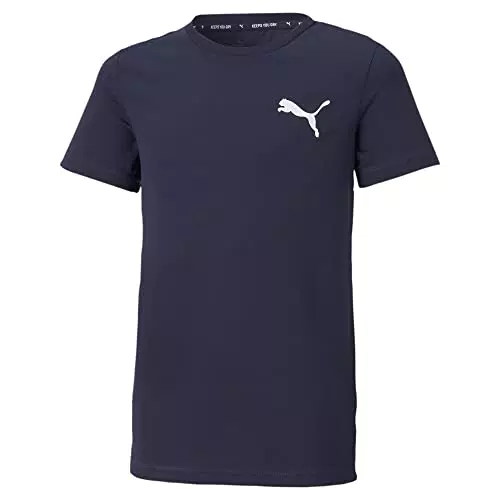 PUMA Jungen Active Small Logo T-Shirt