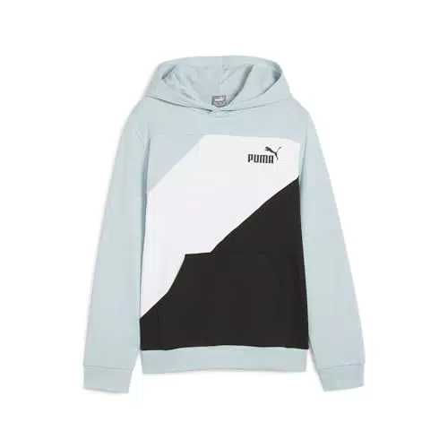 PUMA Power Colorblock Hoodie für Unisex – Bequemer Sweatshirt für jeden Tag