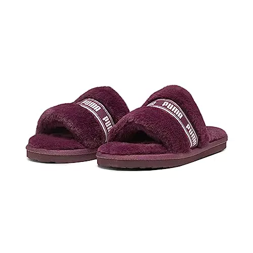 PUMA Damen Mode Sandalen FLUFF Slide