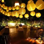 Qedertek Solar Lichterkette Lampion für Außenbeleuchtung und Dekoration