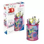 Ravensburger 3D Puzzle Utensilo Barbie - Schreibtisch-Organizer für Kinder und Erwachsene