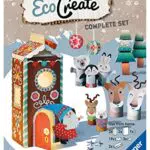 Ravensburger EcoCreate Wintertime DIY Bastelset für Kinder ab 6 Jahren