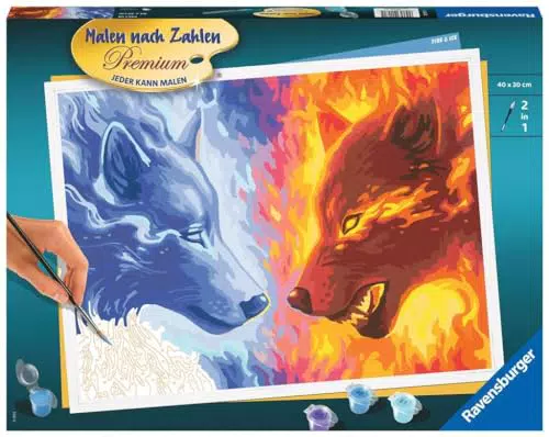 Ravensburger Malen nach Zahlen 20181 – Kreatives Malen für Jugendliche ab 14 Jahren