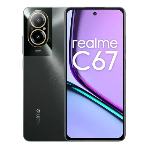 realme Smartphone C67 mit 6GB RAM, 128GB Speicher und 108MP Kamera