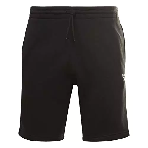 Reebok Herren Shorts mit Identitäts-Logo auf dem linken Bein