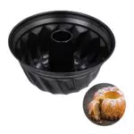 Relaxdays Gugelhupfform, antihaftbeschichtet, Ø 25 cm, Carbonstahl
