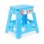 Relaxdays Klapphocker faltbar, Camping Hocker für Kinder, bis 150 kg, Kunststoff