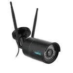 Reolink WLAN Überwachungskamera für den Außenbereich mit 5MP, WLAN 2,4GHz/5GHz, Personen- und Fahrzeugerkennung, IP66 wetterfest, Nachtsicht, Bewegungsmelder, SD-Kartenslot, Zeitraffer - Modell RLC-510WA.