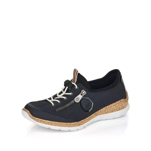 Rieker Damen Sneaker N4263 - Modische Halbschuhe für Frauen