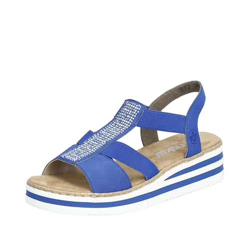 Rieker Damen Sandalen V0209 – Bequeme und stilvolle Fußbekleidung für den Sommer
